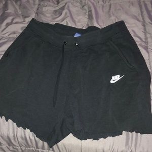 Ripped Designed Nike shorts mens